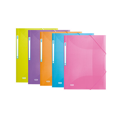Carpeta gomas A4+  plástico Urban surtido