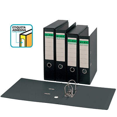 Archivador Elba Folio lomo ancho sin caja