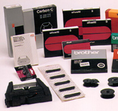 Cinta per a màquina rodet 1 negre