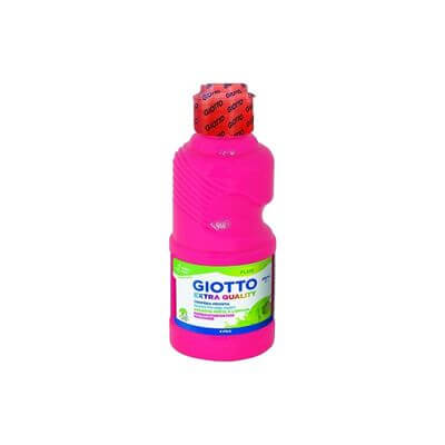 Témpera Giotto Flúor rosa 250 ml.
