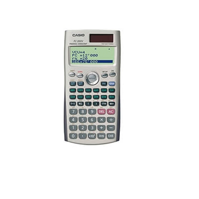 Calculadora financiera Casio FC-200V