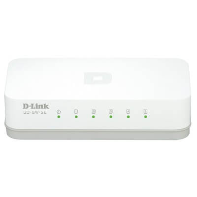 Switch 5 puertos D-Link Go