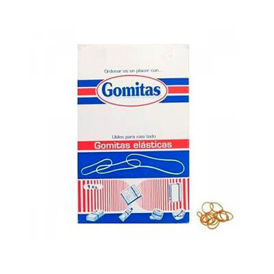 Caixa 1kg  gomes elàstiques 25cm