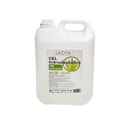 Gel Hidroalcohólico Aloe Vera 5 litros