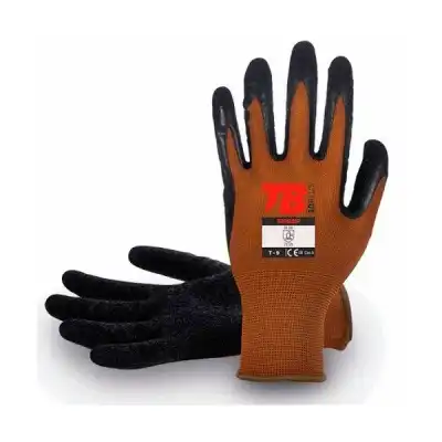 Guantes (2) nailon naranja Tomas Bodero talla 8