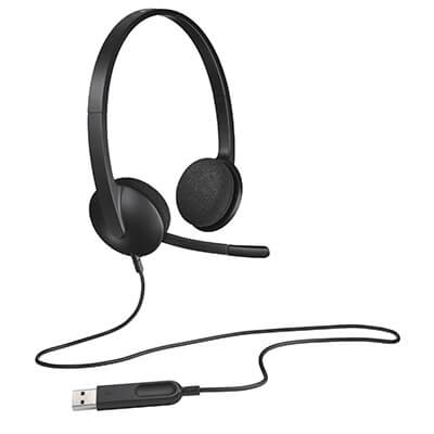 Auricular Logitech pc H340 usb
