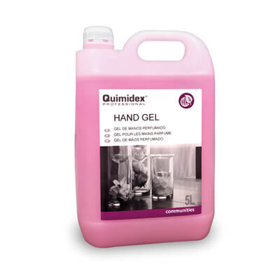 Garrafa 5 litres gel de mans nacarat