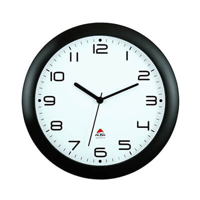 Reloj de pared de plástico