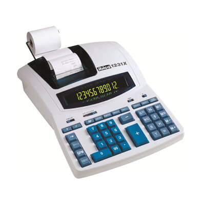 Calculadora impressora Ibico 1231X 12 dígits