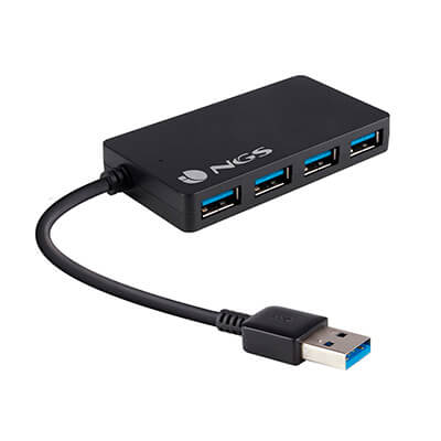 HUB USB 3.0 con 4 puertos