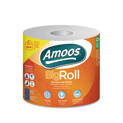 Bobina de papel multiusos doble capa Big Roll