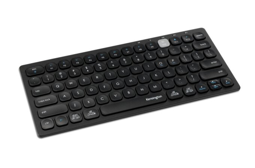 Teclado compact kensington inalámbrico dual, negro