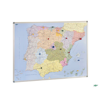 Mapa autonòmic d' Espanya 101×137 cm.