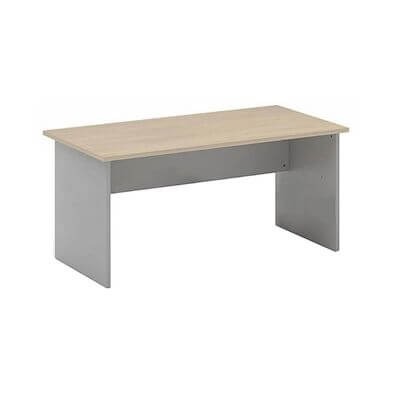 Mesa operativa color plata/haya TONO T3 180x80