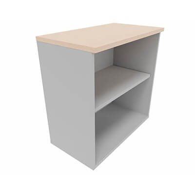 Armari sense portes faig/plata 1 prestatge 80x81