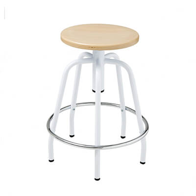 Tamboret en fusta de faig