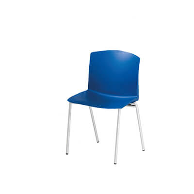Silla SQUARE PP inyectado color azul