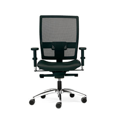 Silla NEW PASSION con brazos y regulación lumbar