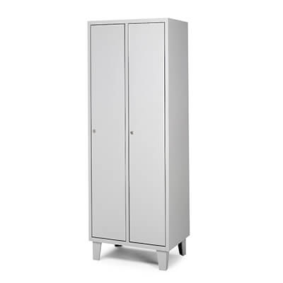 Taquilla metalica monobloc 2 puertas enteras