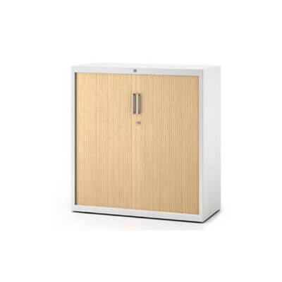 Armari alt metàl·lic amb portes batents