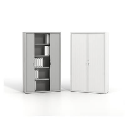 Armari metàl·lic persiana 72x100x45 gris o blanc