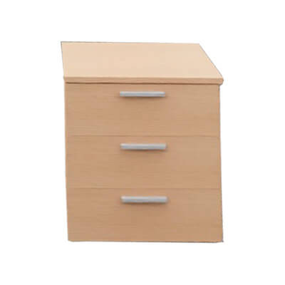 Buck bilaminat Roure 3 calaixos amb rodes