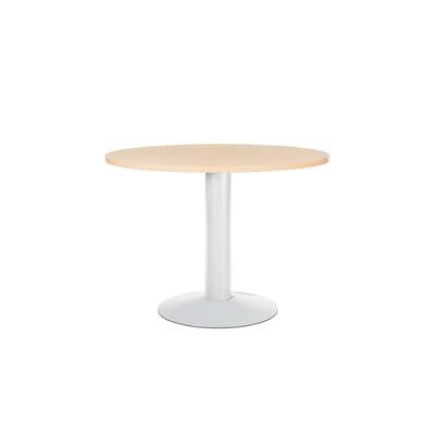 Mesa reunión redonda ROL plata/haya