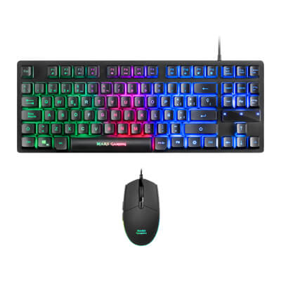 Teclado y ratón óptico Mars Gaming Combo