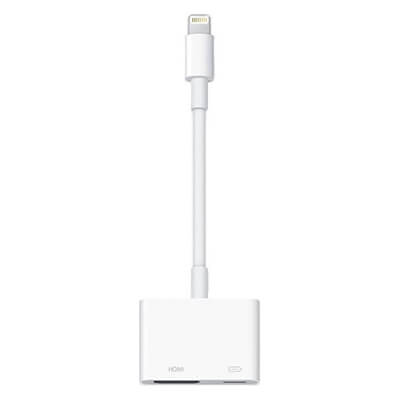 Adaptador Apple conector Lightning a AV digital