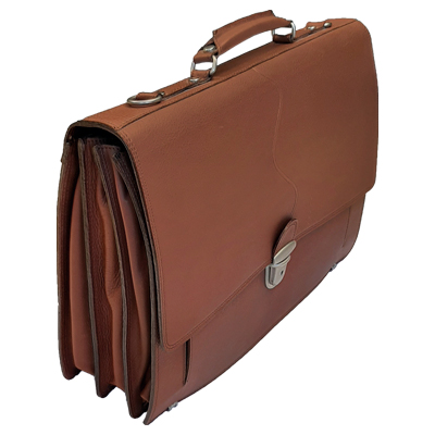 Maletí marró Carmen Cortés 5 compartiments