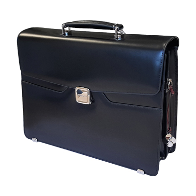 Maletí de pell negre Samsonite 2 compartiments