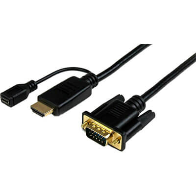 Cable conversor HDMI VGA 3 metres