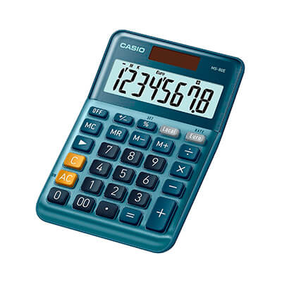 Calculadora Casio MS-80E  8 dígitos