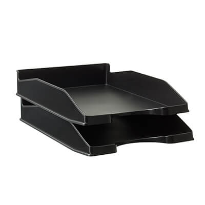 Bandeja Ecogreen sobremesa negra