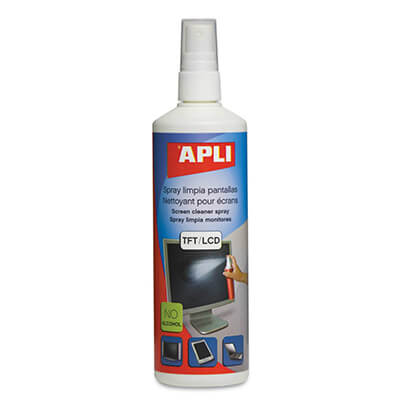 Spray limpiador de pantallas Apli