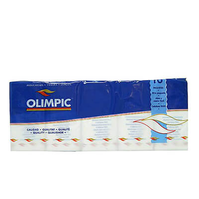Pack 10 paquets mocadors de paper