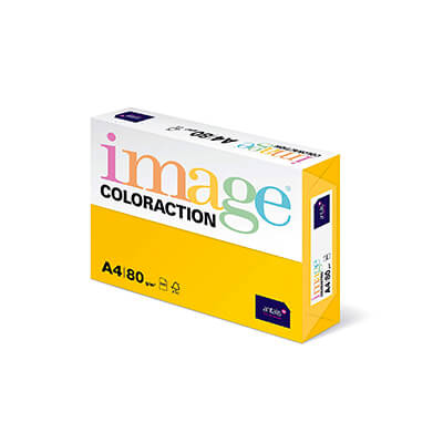 Paquete cartulina A4 160g amarillo sevilla