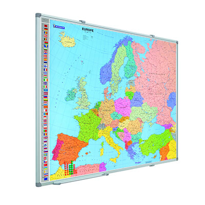 Mapa magnético europa 1050x1230mm