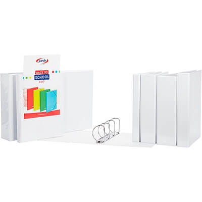 Carpeta Cangur Pardo Foli 4a 25mm blanca