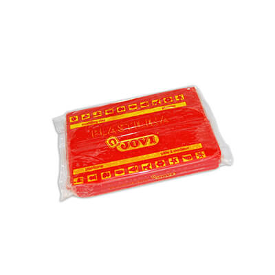 Plastilina Jovi 72 vermella 350g