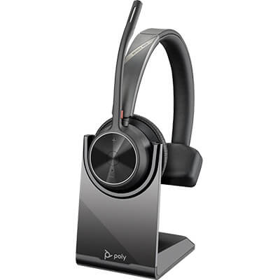 Auricular Poly Voyager 4320UC con base USB-A MS