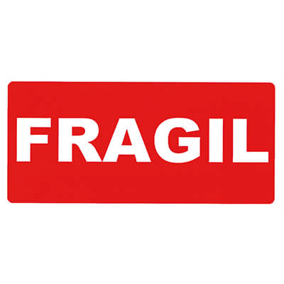 Rotlle etiquetes frágil 200