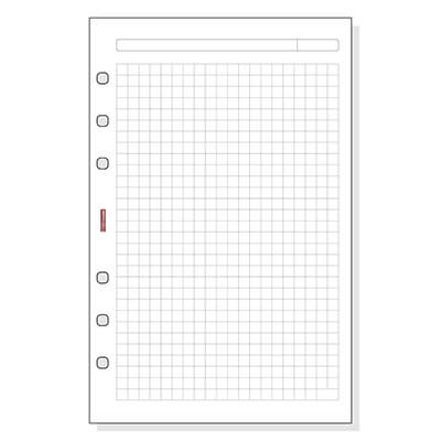 Recanvi agenda Open 500 quadriculat