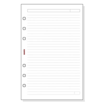 Recambio agenda Open 500 horizontal