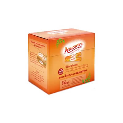 Caja de 50 sobres azúcar blanquilla