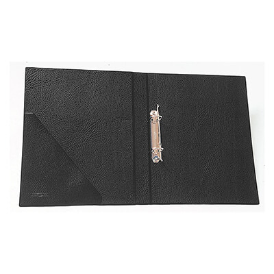 Carpeta plástico Folio 4A 25mm negra