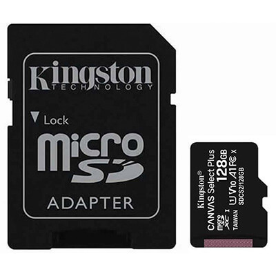 Targeta de memòria Kingston CANVAS 128GBmicroSD XC