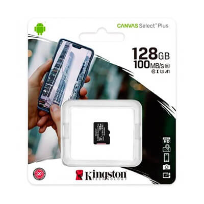 Tarjeta de memoria Kingston CANVAS SelectPlus 128G