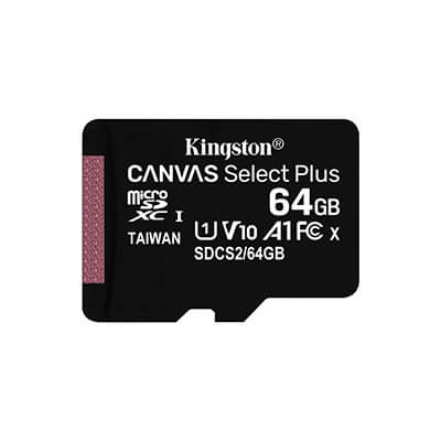 Targeta de memòria Kingston 64GB microSD Classe 10