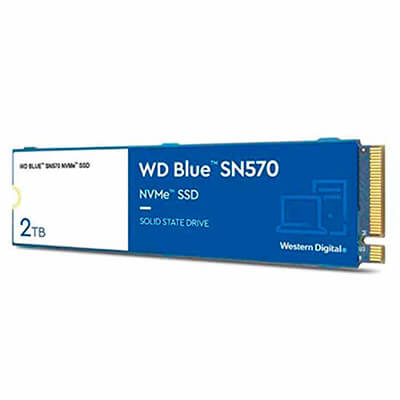 Disco SSD Western Digital WD Blue SN570 2TB/ M.2 2